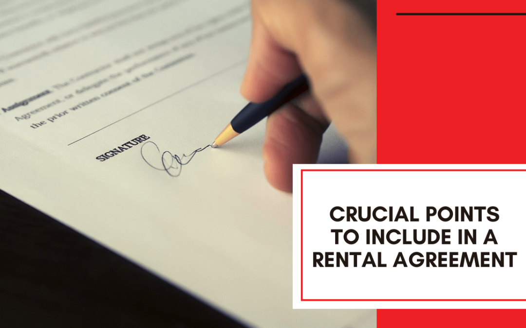 Crucial Points to Include in a Temple City Rental Agreement