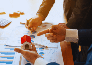 Property Manager and Investor Working Together